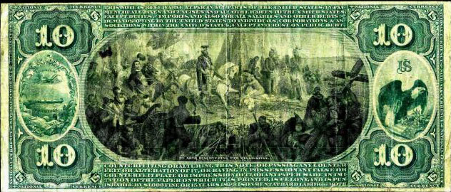 $10 3rd NB Chattanooga Ch2559 1875 back